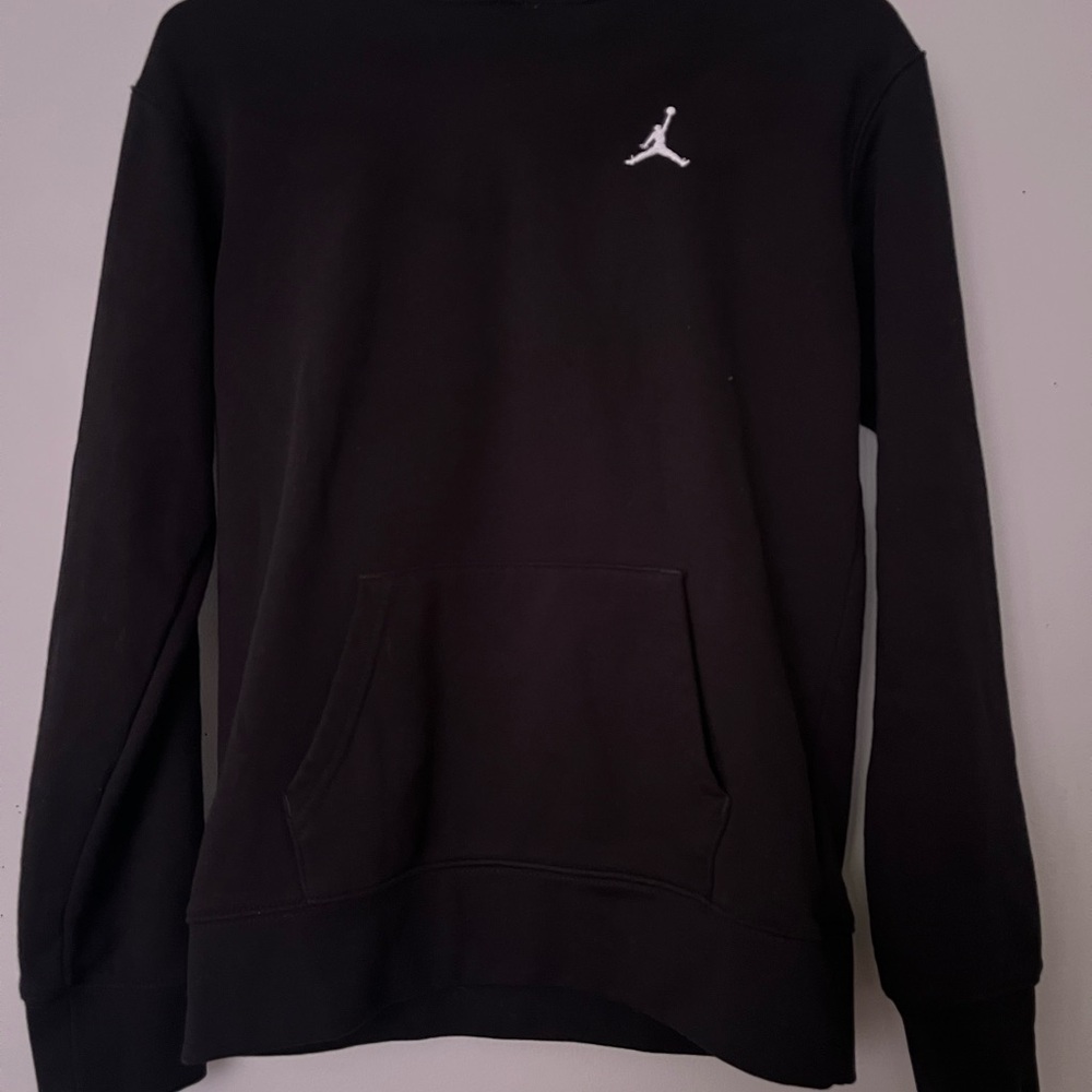 Jordan Black Pullover with Iconic Logo